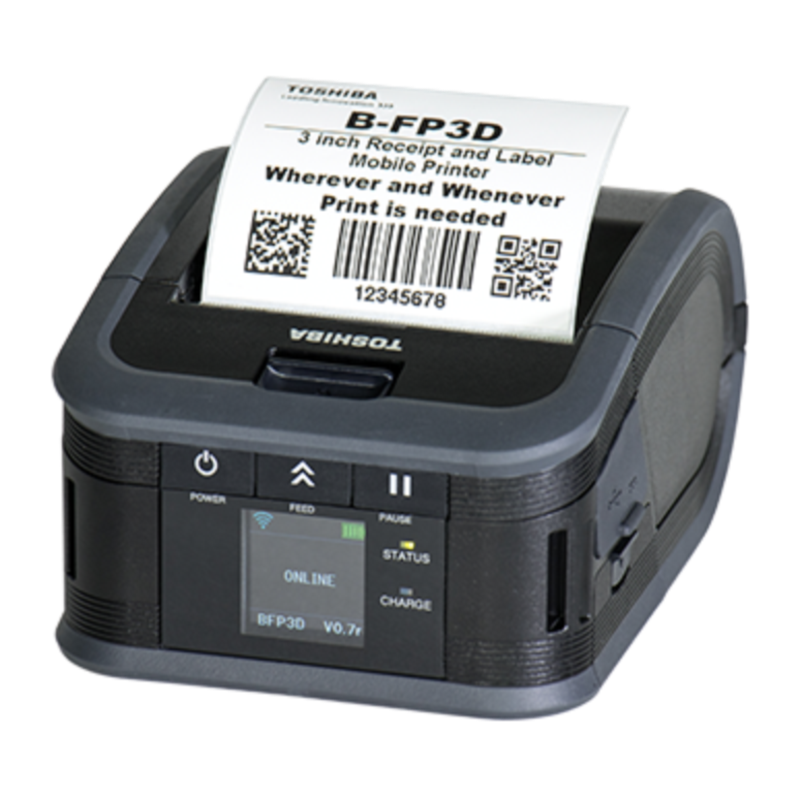 Imprimante étiquettes portable B-FP3D | Imprimantes étiquettes