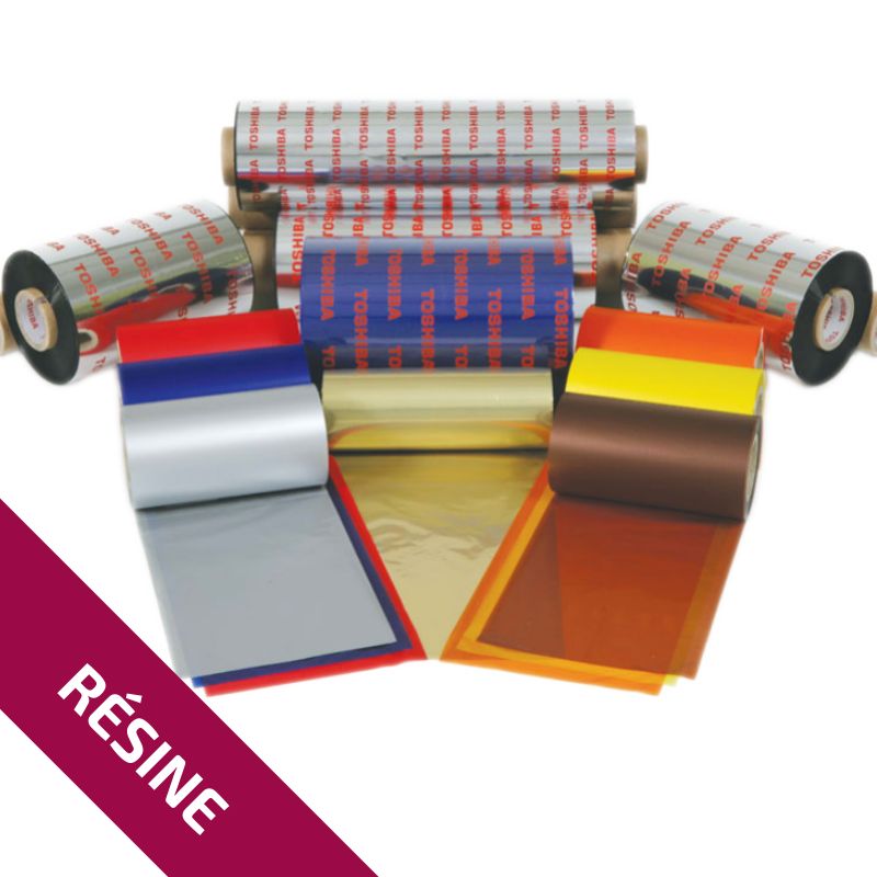 Ruban Résine RS2E (SS1) 170mm - 600m - Imprimante TOSHIBA | Rubans Thermique
