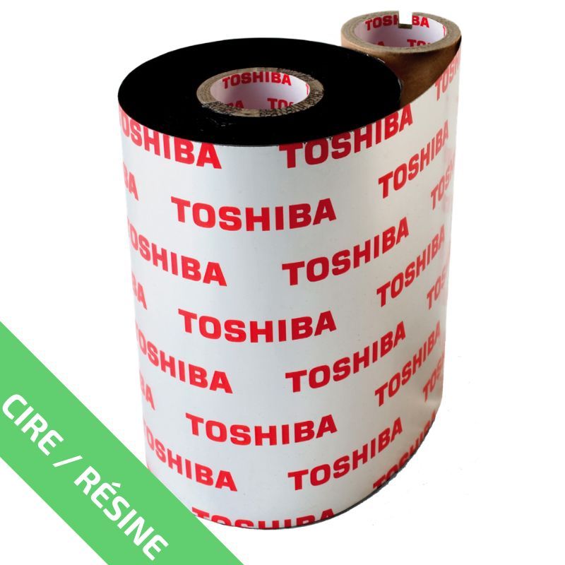 Ruban Cire-Résine Noir SG3F 64mm x 300m - Imprimantes TOSHIBA | Rubans Thermique